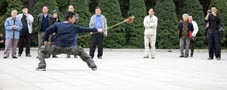 Kung Fu Team Morning training China